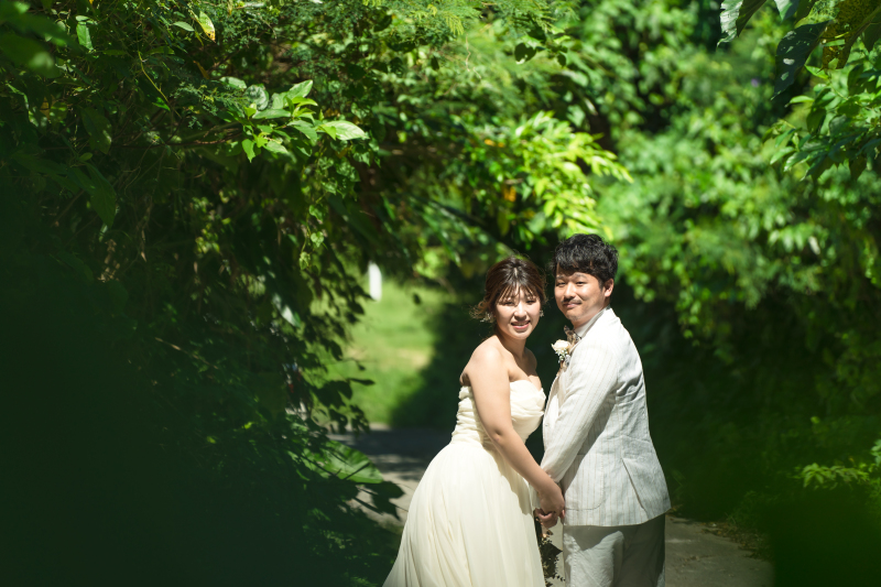 大自然の中で！