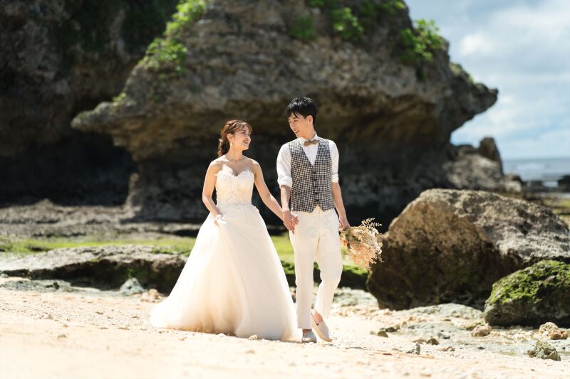 ビーチを散策しましょ