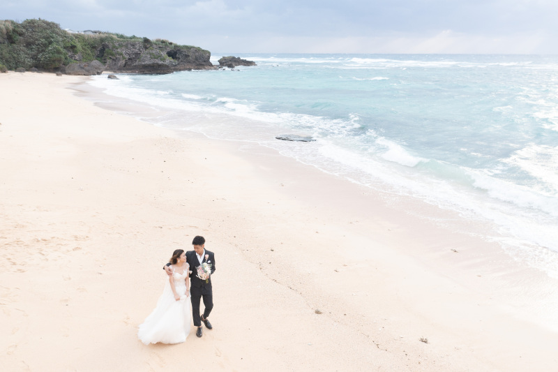 ドローンでの空撮も！