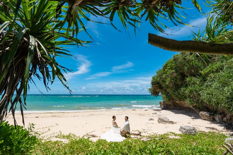 ビーチへ移動しました!