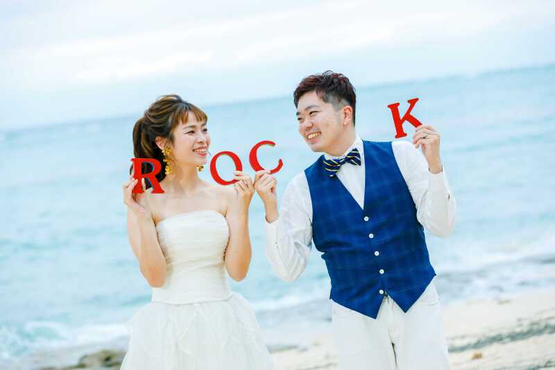 ロック好きのおふたりのらしい