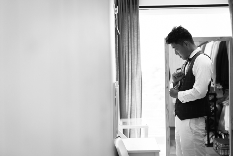 お支度シーンからスタート