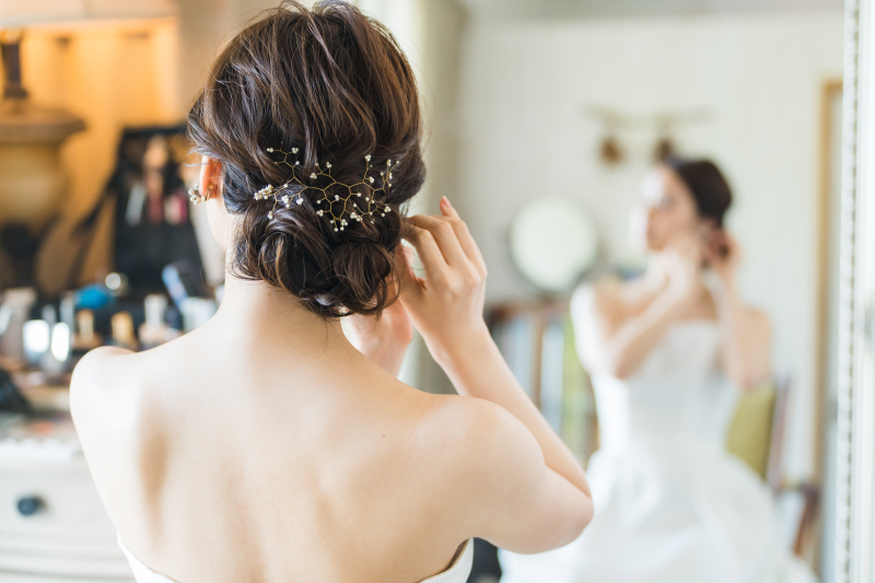 メイクシーンの撮影です♪