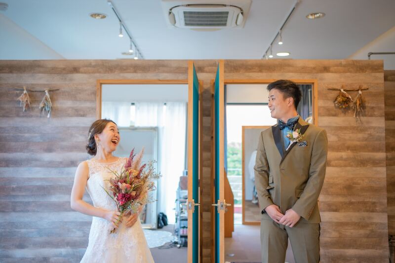 嬉しい表情です