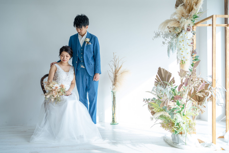 キレイな光が差し込むチャペルで