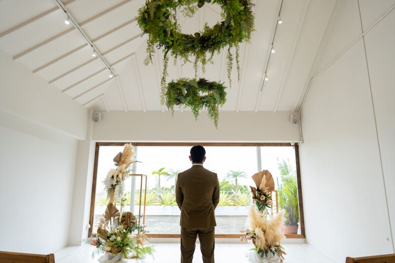 チャペルでファーストミート