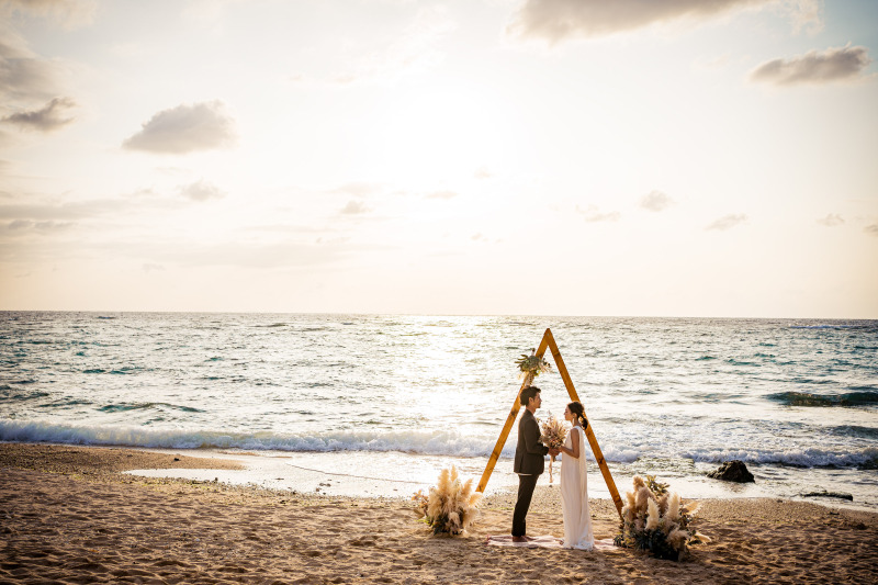 ビーチ挙式で記憶に残る感動体験で、一生の思い出を！