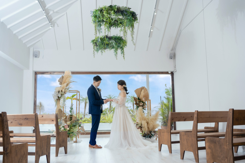 シエロ・イ・マーレ 沖縄 ~チャペルnature~_結婚式場で撮影できる