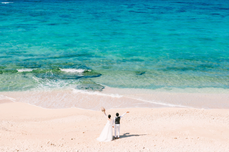 シエロ・イ・マーレ 沖縄 ~チャペルnature~_ドローン撮影できる