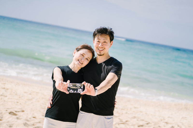 長く寄り添ったふたりだから、ふたりらしくを大事に◎