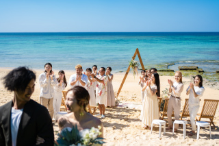 シエロ・イ・マーレ 沖縄 ~チャペルnature~_ビーチ挙式～家族をつなぐありがとうことば～