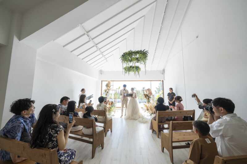 シエロ・イ・マーレ 沖縄 ~チャペルnature~_家族・友人を撮影に呼べる