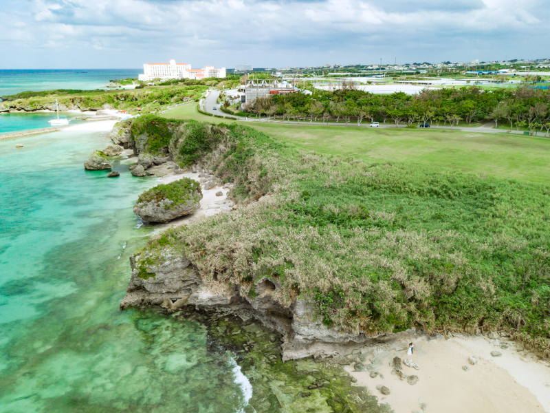 シエロ・イ・マーレ 沖縄 ~チャペルnature~_ドローン撮影できる