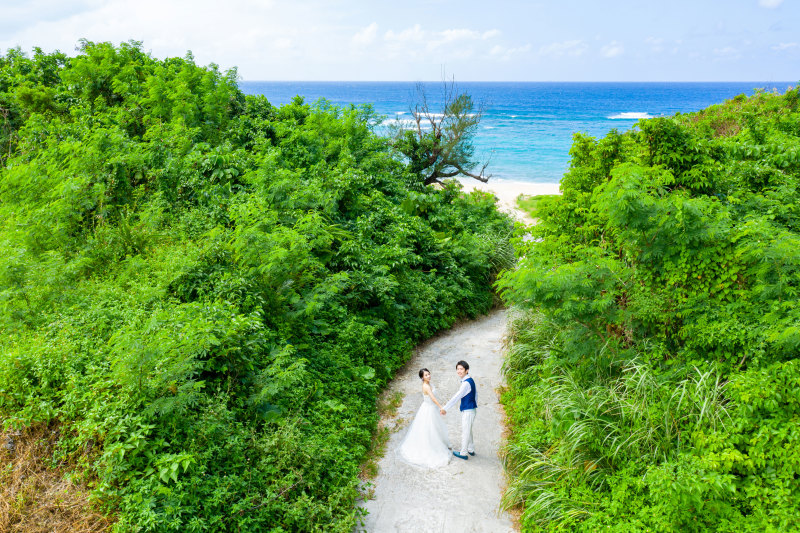 シエロ・イ・マーレ 沖縄 ~チャペルnature~_ドローン撮影できる