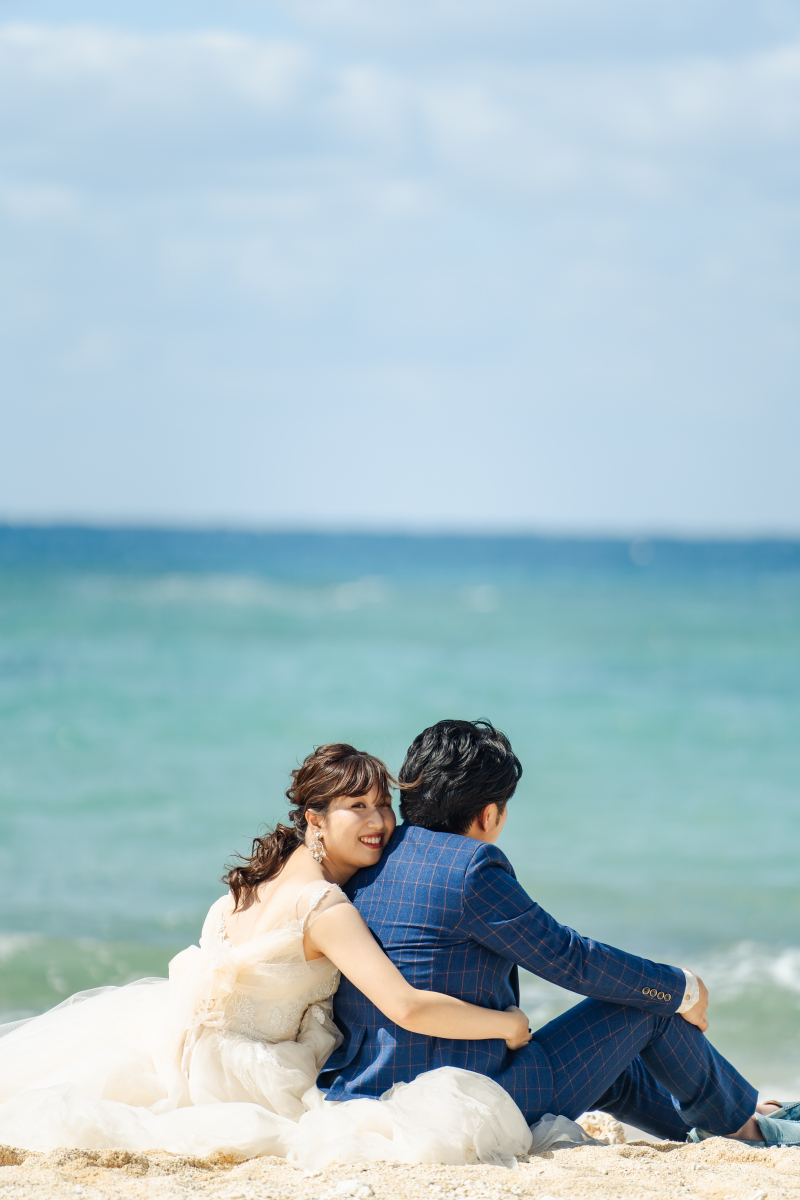 いたずらっぽい笑顔がかわいい。日常のおふたりの雰囲気に加えて、この空間だからこそ引き出せる力があります。