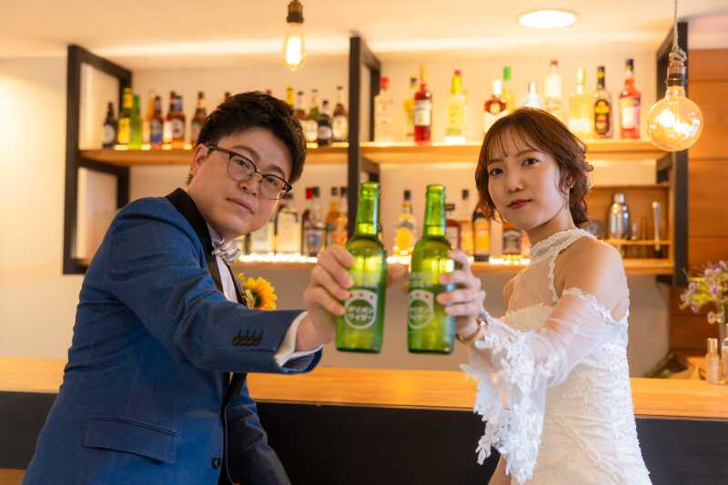 【5〜6月撮影限定！梅雨の季節も安心室内プラン】雨が降らなければビーチ撮影も可能に◎80カット・ヘアメイク・衣装・アテンド込★