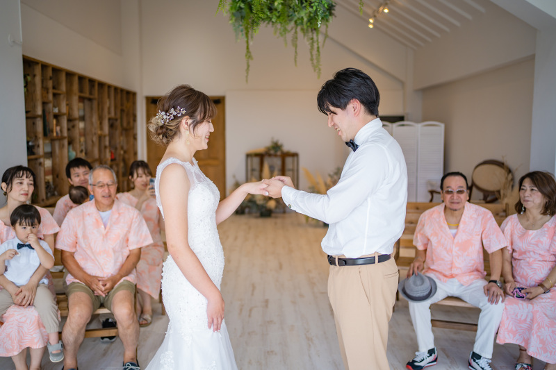 【チャペル挙式&フォトウエディング】シエロ・セレモニー スマートプラン / ビーチ&チャペル・150カット・ヘアメイク&ドレス込