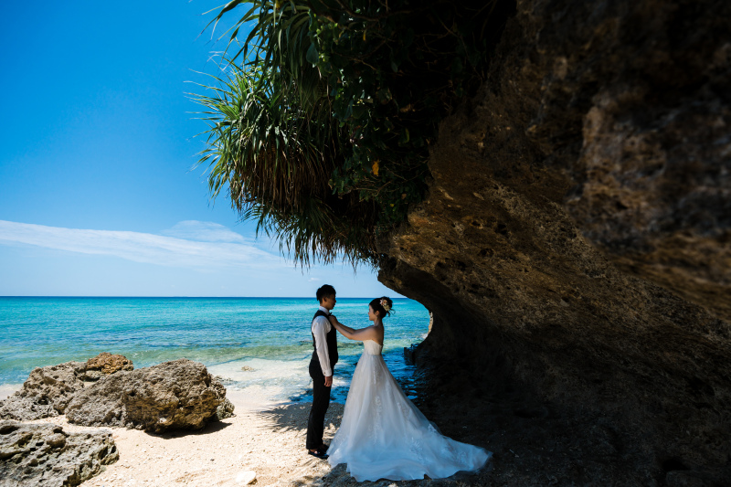 【10月お申込み限定プラン★ 通常価格から30,000円お得◎更にオリジナル線画デザインをプレゼント!】チャペル&ビーチプラン★