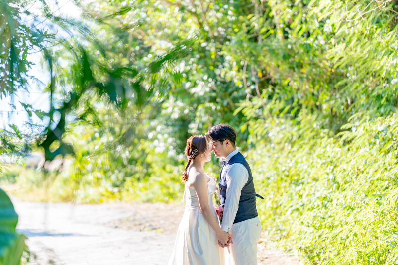 【秋得✨美肌加工プレゼント】ビューティープラン/ビーチ&チャペル・120カット・衣装・ヘアメイク・アテンドもコミコミ追加料金無し