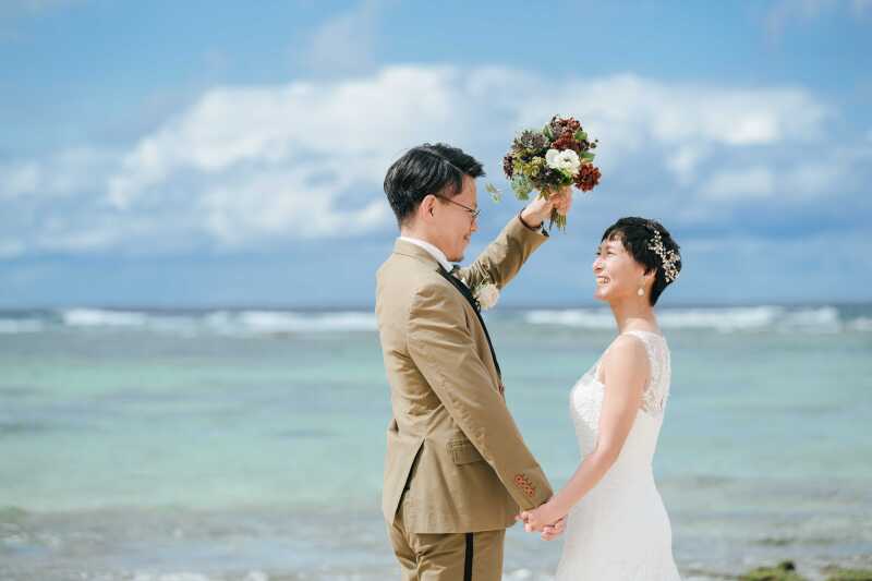 【まだ間に合う！3月撮影限定の特別価格！】チャペル＆ビーチspringプラン☆ビーチ＆チャペル・120カット・ヘアメイク・衣装込