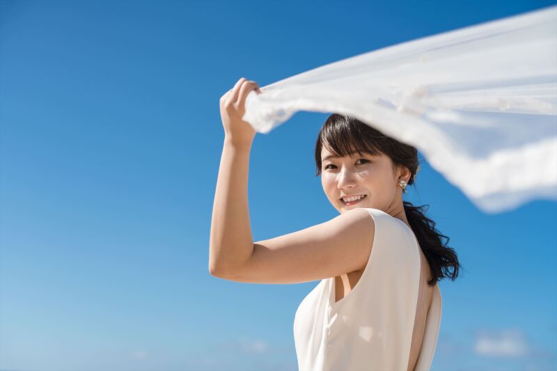 【ムービー&フォト✨ドローン空撮付き】クリエイティブプラン★ ビーチ&チャペル・160カット・ムービー2種・ヘアメイク&衣装込★