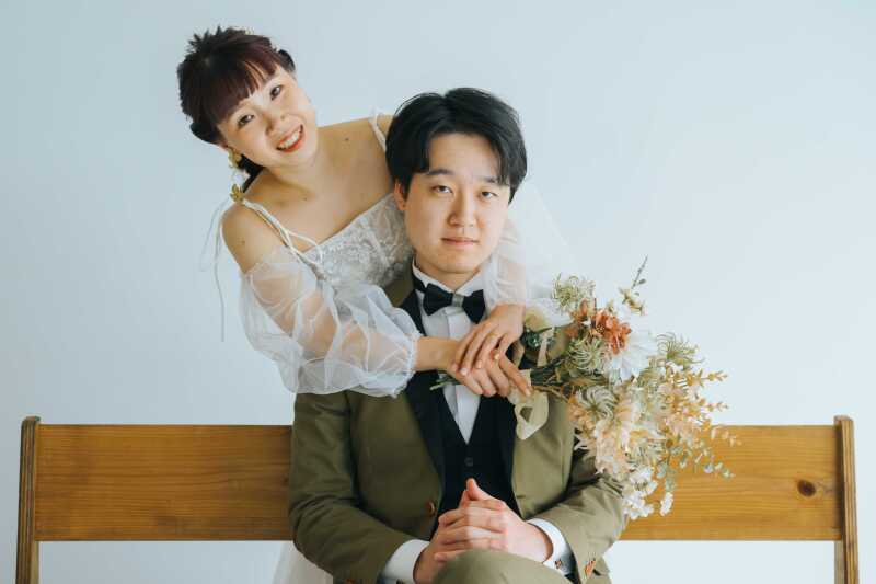 【5〜6月撮影限定!梅雨の季節も安心室内プラン】雨が降らなければビーチ撮影も可能に◎80カット・ヘアメイク・衣装・アテンド込★