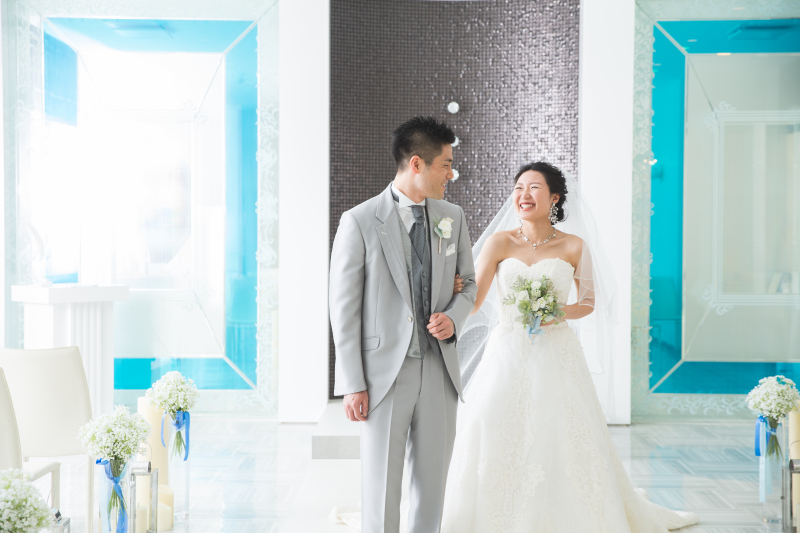 バージンロードで