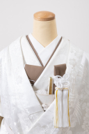 重ね襟（茶）