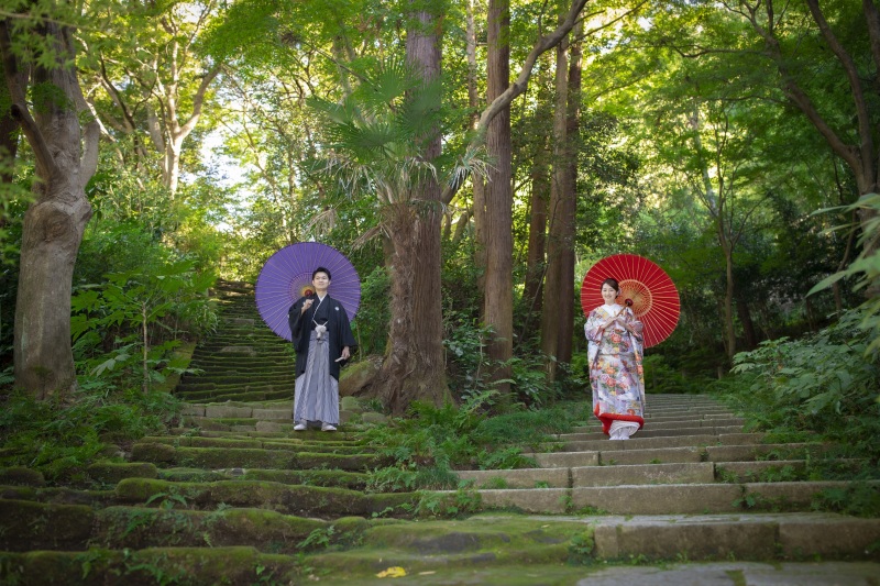 鎌倉の奥座敷に位置する瑞泉寺へ。