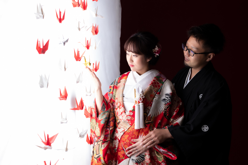 スタジオ撮影小物を使用して