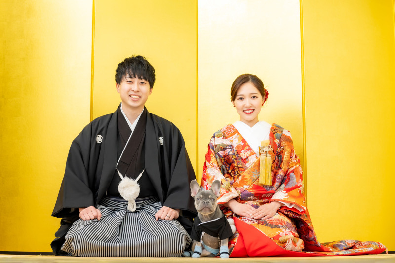 金屛風ショット