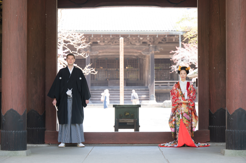 凛とした立ち姿が、とても絵になります。