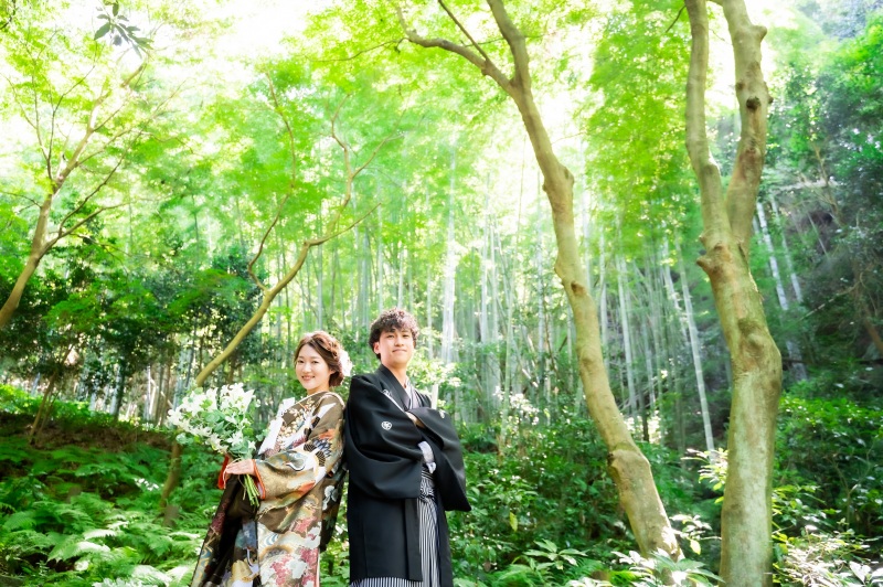 優しい木漏れ日の中で。