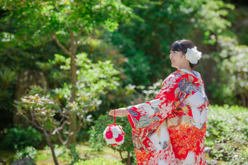 新婦ソロショット