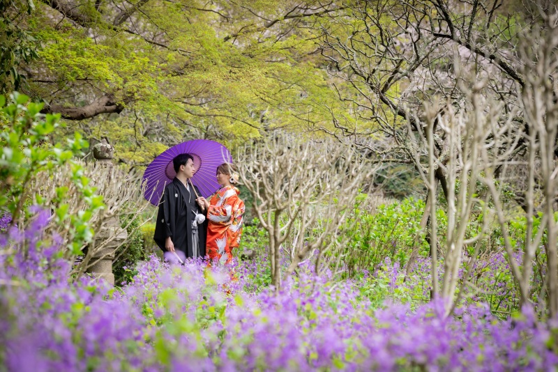 ロケーション撮影日和。まずは瑞泉寺へ。