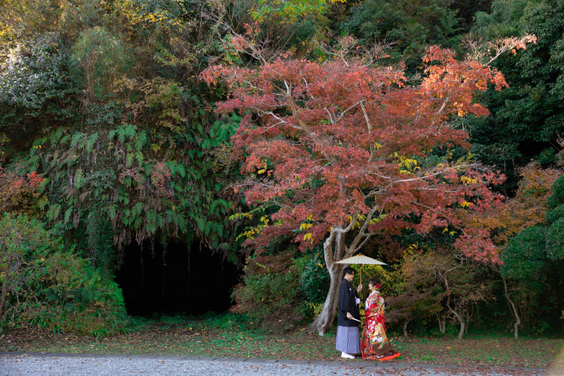 色づき始めた海蔵寺へ。