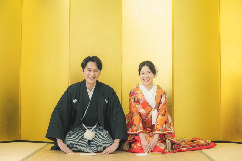 まずは、華雅苑定番の正座ショット♪