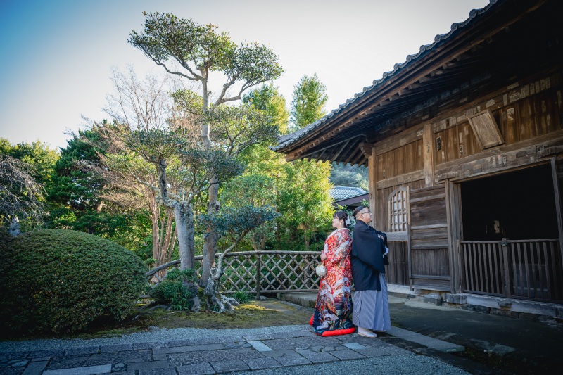 《 花のお寺 》