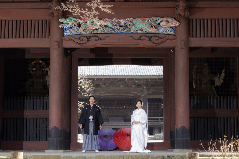 続いては、妙本寺へ。