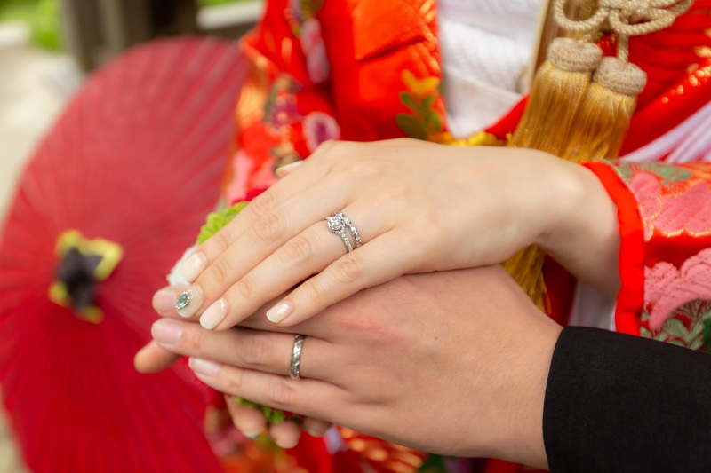 お手元のアップのご撮影も♡