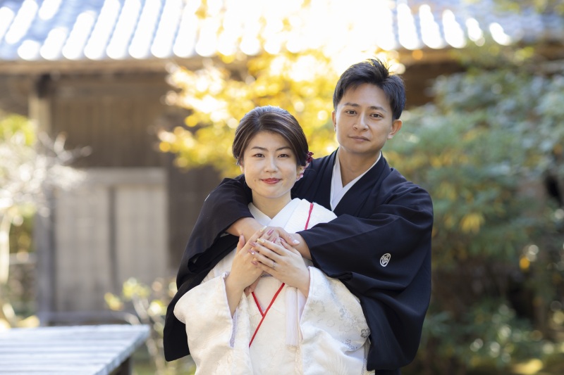 お天気に恵まれたご撮影となりました。