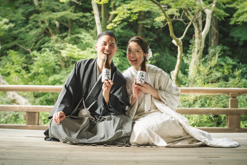 8月の和装弐点プラン　～妙本寺＆街並み～