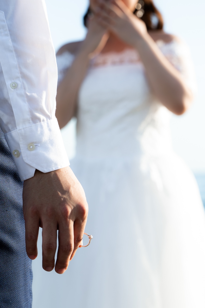 指輪ショット♪