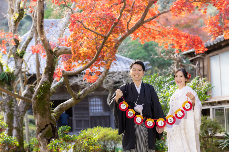 白無垢姿でもご撮影。