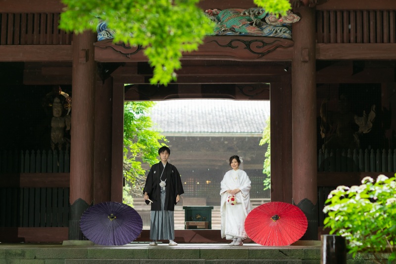 妙本寺には屋根のある場所もあります。