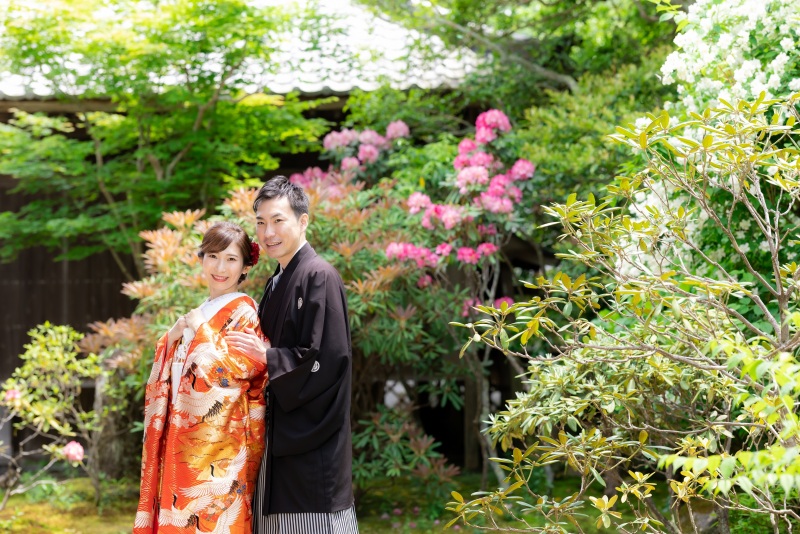 四季折々に見頃なお花が楽しめます。