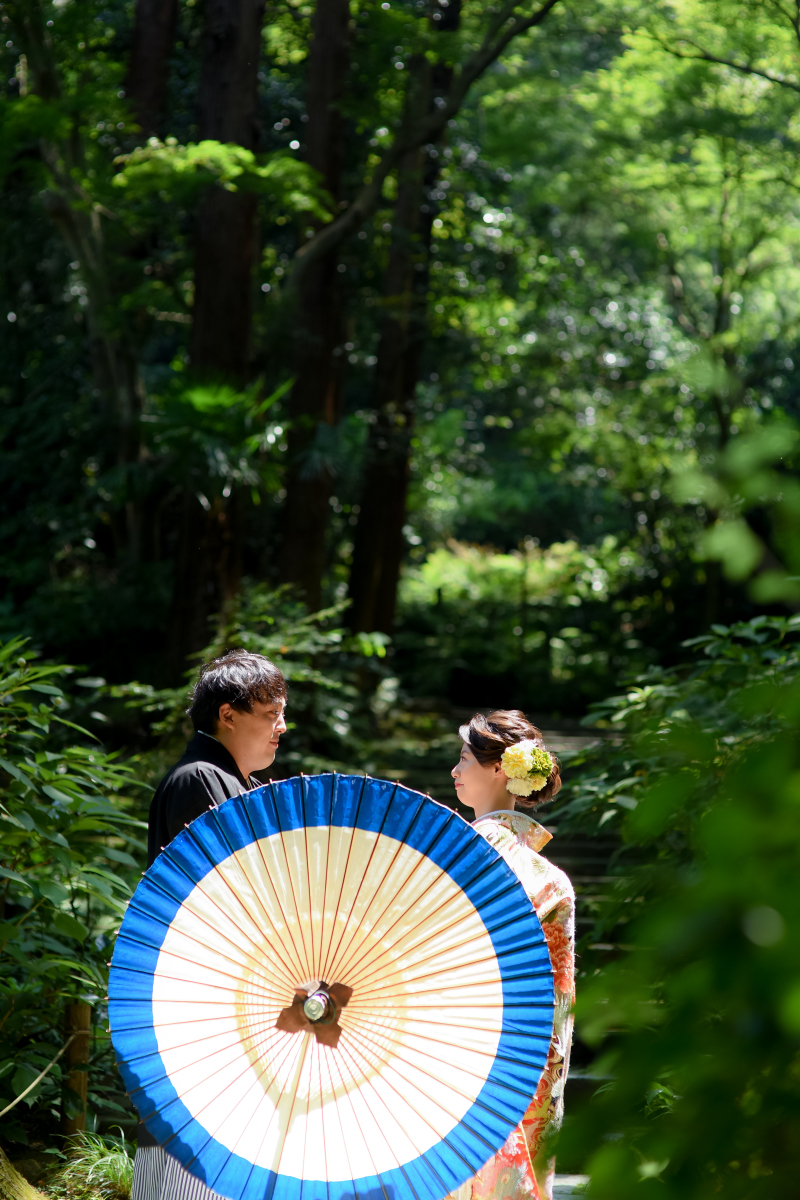 緑が大変多いお寺です。