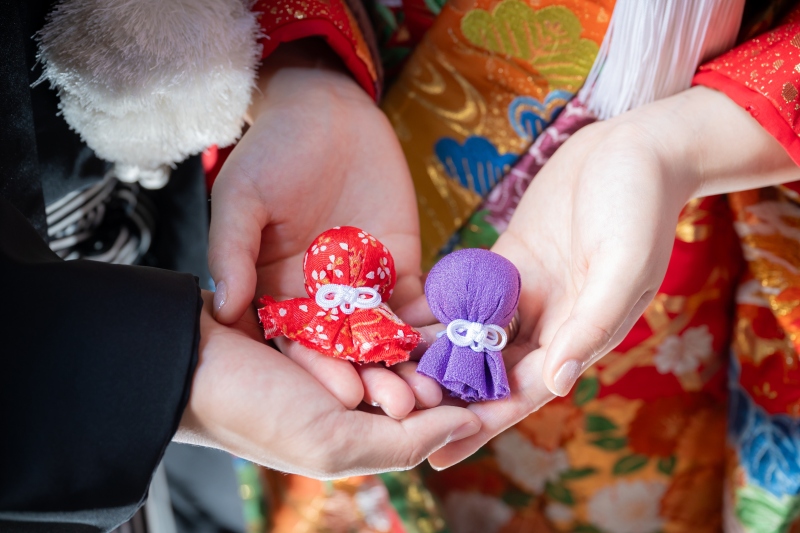 お持ち込みの小物と