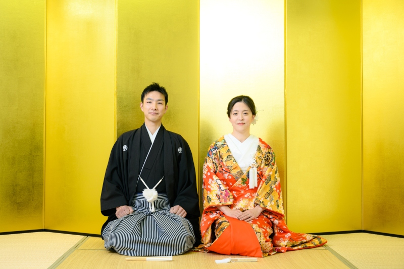 まずは、和装撮影から