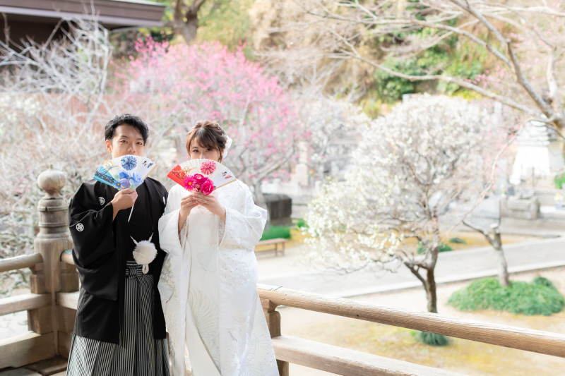 沢山の梅が咲いていて、梅の香りに包まれます